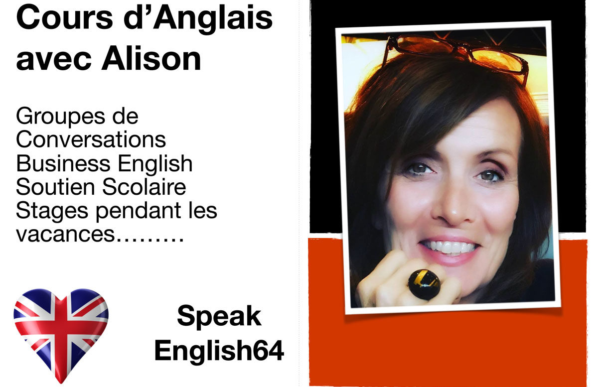 Cours d'Anglais avec Alison