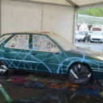Graffiti sur voiture